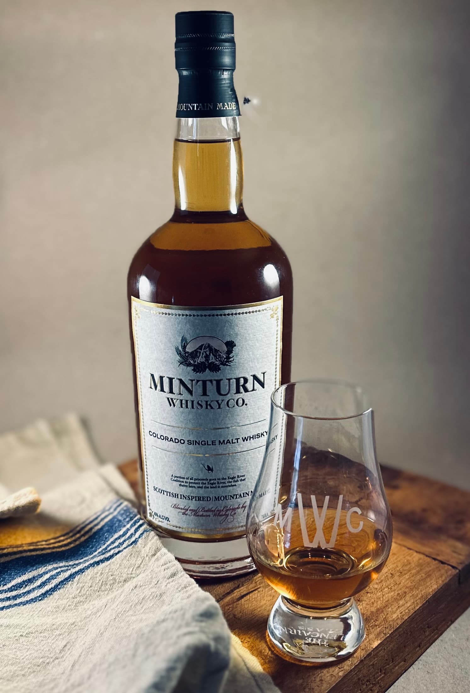 Colorado Single Malt Whisky - Table