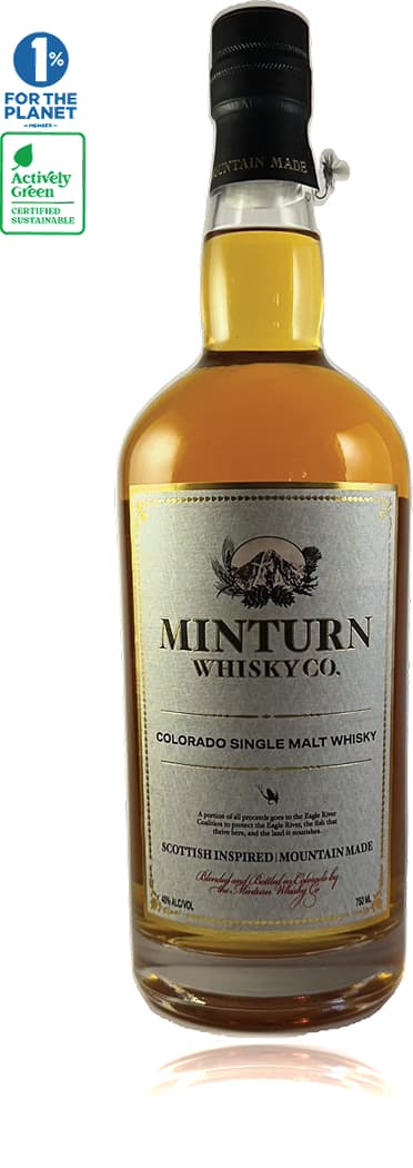 Colorado Single Malt Whisky - Black Background